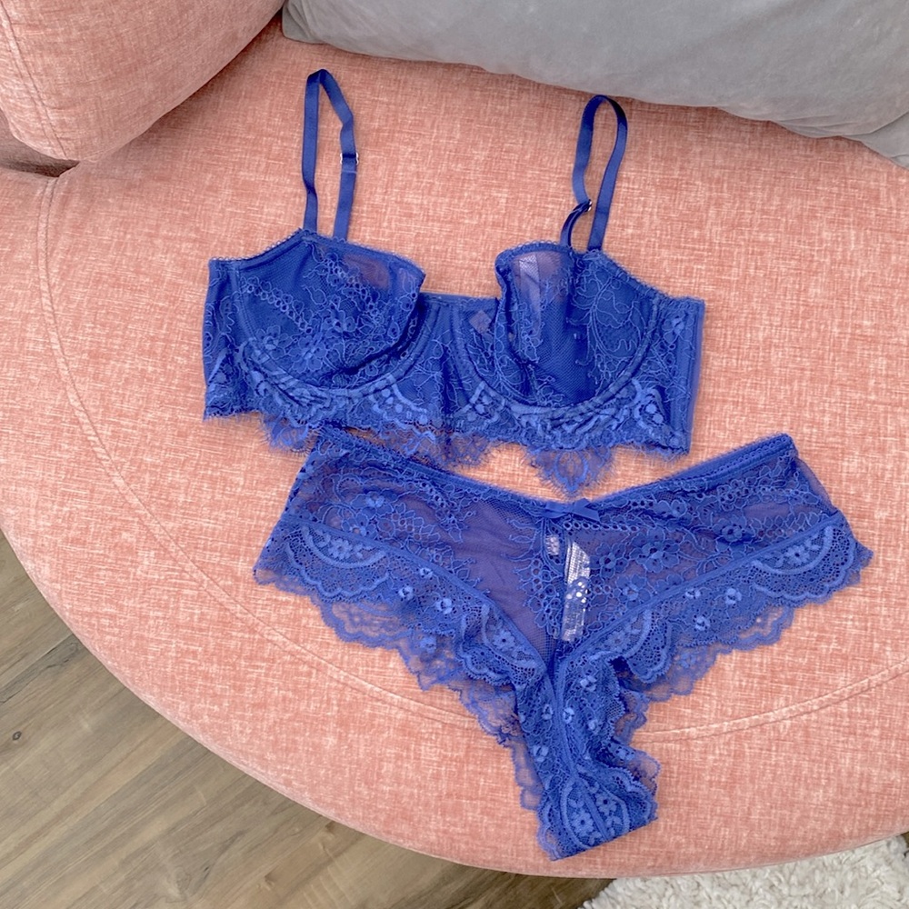 Victoria’s Secret Periwinkle Blue Set